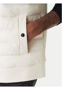 TOMMY HILFIGER - Tommy Hilfiger Kamizelka Mix Media Ess MW0MW41441 Écru Regular Fit. Materiał: bawełna #5