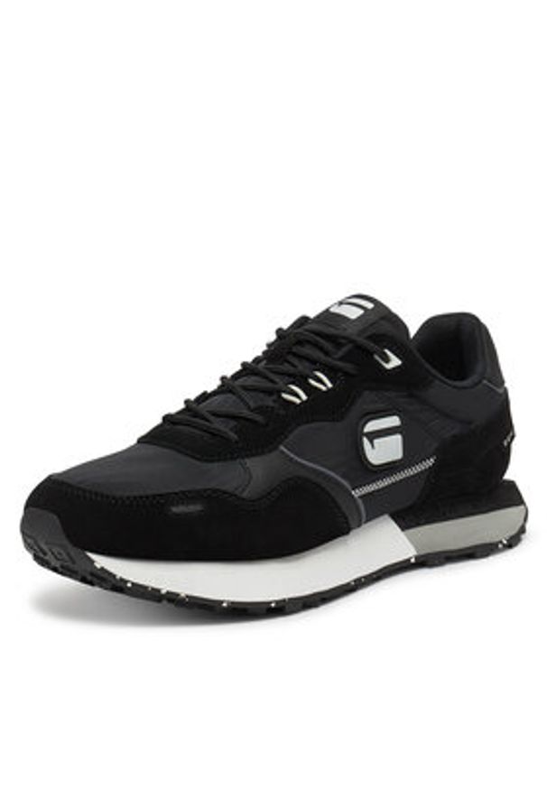 G-Star RAW - G-Star Raw Sneakersy LEO-01-WE Czarny. Kolor: czarny. Materiał: materiał