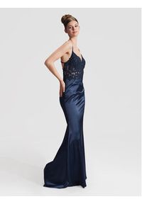 Hey Kyla Sukienka wieczorowa 5AG030HK Granatowy Slim Fit. Kolor: niebieski. Materiał: syntetyk. Styl: wizytowy #5