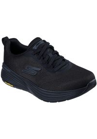 skechers - Adidasy Skechers Go Walk Stability 2.0 - Edric, Mężczyźni. Kolor: czarny. Materiał: materiał. Sport: fitness