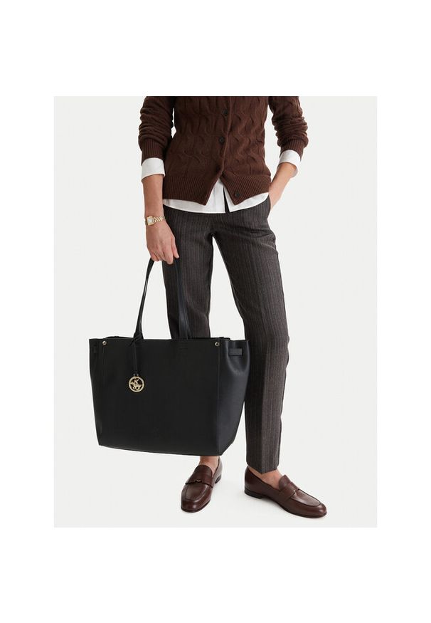 Torebka Beverly Hills Polo Club. Kolor: czarny