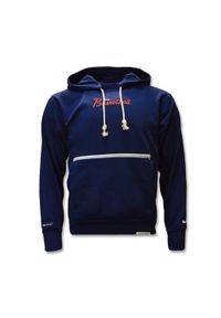 Bluza sportowa męska Nike Standard Issue Hoodie College Navy Pale Ivory. Typ kołnierza: kaptur. Kolor: wielokolorowy, beżowy, niebieski