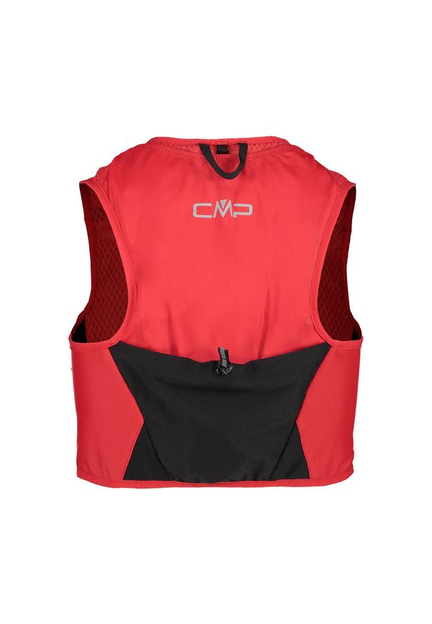 Plecak Kamizelka trailowa do biegania CMP SANTA FE TRAIL lekka 8L regulowana. Kolor: czerwony. Sport: bieganie