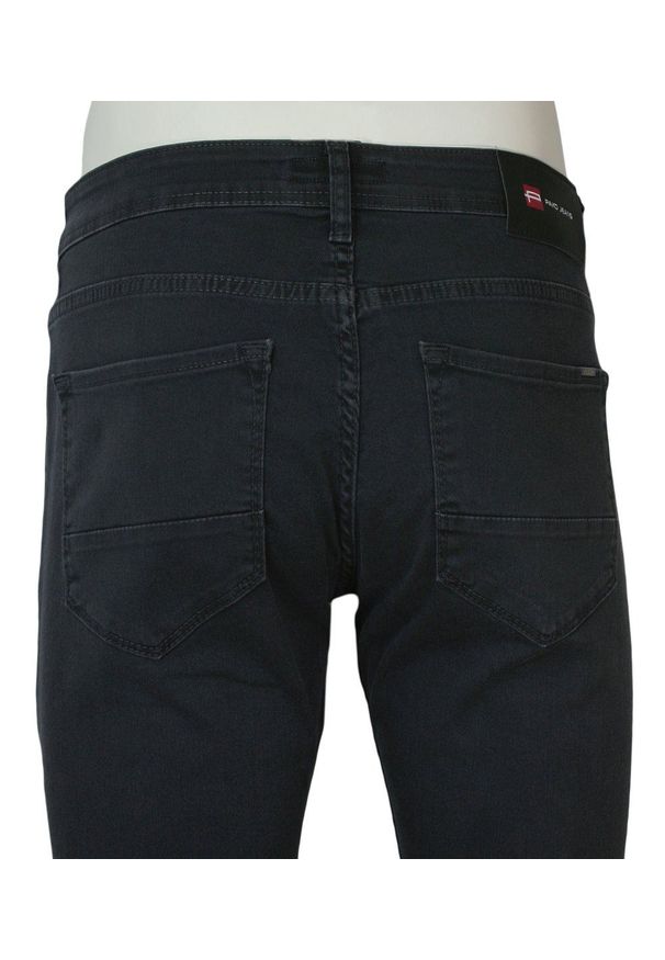 Pako Jeans - Spodnie Męskie, Grafitowe JEANSY, Regular Fit, Zwężana Nogawka -PAKO JEANS. Okazja: na spotkanie biznesowe, do pracy. Kolor: szary. Materiał: bawełna, lycra. Styl: biznesowy, klasyczny