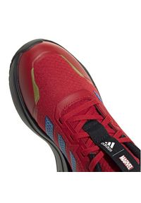Adidas - Buty adidas Marvel Iron-Man Racer Jr IG3560 czerwone. Okazja: na co dzień. Zapięcie: sznurówki. Kolor: czerwony. Materiał: materiał. Wzór: motyw z bajki. Model: Adidas Racer #9