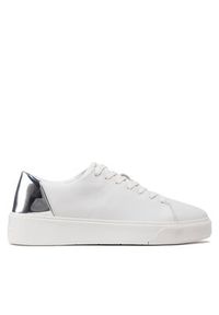 Calvin Klein Sneakersy Low Top Lace Up HM0HM00824 Biały. Kolor: biały. Materiał: skóra #4