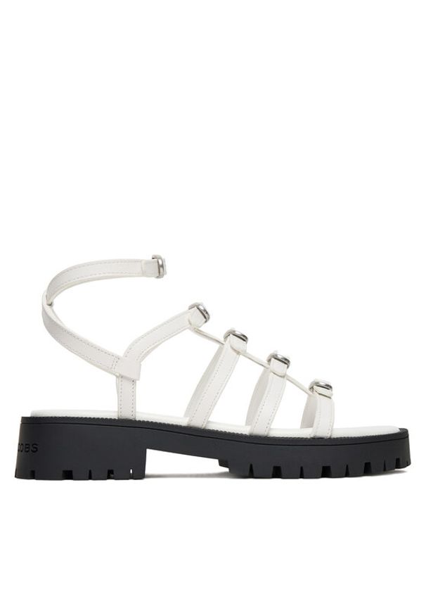 MARC JACOBS - Marc Jacobs Sandały The Tiki 2S5FSA001F06 Biały. Kolor: biały. Materiał: skóra