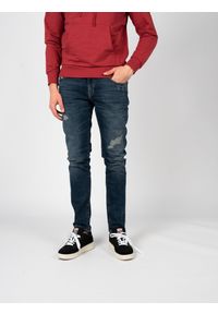 Diesel Jeansy "D-Strukt" | A12025-R9F05 | Mężczyzna | Niebieski. Okazja: na co dzień. Kolor: niebieski. Długość: długie. Styl: sportowy, elegancki, casual