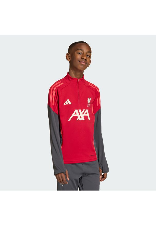 Adidas - Koszulka Liverpool FC Tiro 25 Competition Training Kids. Kolor: czerwony. Materiał: dresówka. Sport: piłka nożna