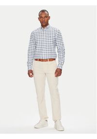 TOMMY HILFIGER - Tommy Hilfiger Koszula Heritage Oxford MW0MW39461 Niebieski Regular Fit. Kolor: niebieski. Materiał: bawełna #3