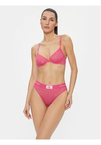 Calvin Klein Underwear Biustonosz z fiszbiną 000QF7376E Różowy. Kolor: różowy. Materiał: syntetyk #3