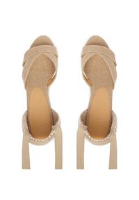 Castañer Espadryle Cecilia C/6/292 25632 Beżowy. Kolor: beżowy. Materiał: materiał #2