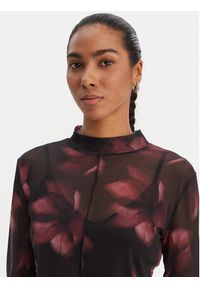 Morgan Bluzka 261-TALEXI Czarny Slim Fit. Kolor: czarny. Materiał: syntetyk #4