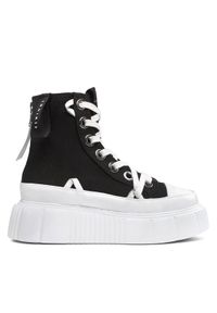 Inuikii Sneakersy Matilda 30103-024 Czarny. Kolor: czarny. Materiał: materiał
