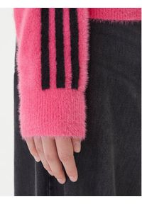 Adidas - adidas Bluza adicolor Holiday JX7811 Różowy Loose Fit. Kolor: różowy. Materiał: syntetyk #2