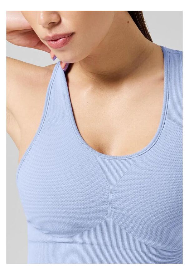 CASALL - Top sportowy dla Kobiet Casall Bezszwowy Oddychający Elastyczny. Kolor: niebieski. Sport: joga i pilates