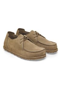 Birkenstock - Półbuty męskie BIRKENSTOCK Utti Lace Suede Leather. Okazja: na co dzień, na spacer, do pracy. Kolor: brązowy. Styl: casual #3