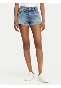 Hugo - HUGO Szorty jeansowe Galimon 50559052 Niebieski Regular Fit. Kolor: niebieski. Materiał: bawełna #1