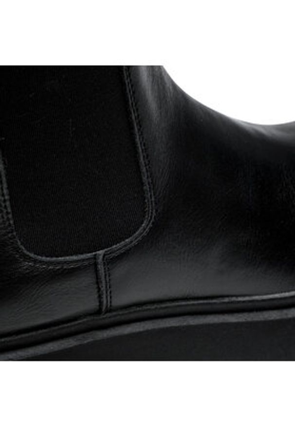 Jenny Fairy Botki HZ85310-1 Czarny. Kolor: czarny. Materiał: skóra