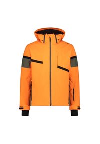 Kurtka męska narciarska CMP 34W4677. Kolor: żółty, wielokolorowy, pomarańczowy. Sezon: zima. Sport: narciarstwo #1