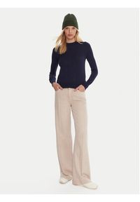 Robe di Kappa Sweter Emmy 64114YW Granatowy Regular Fit. Kolor: niebieski. Materiał: wełna