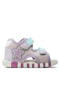 Geox Sandały B Sandal Iupidoo Girl B4517A 01454 C8842 Różowy. Kolor: różowy