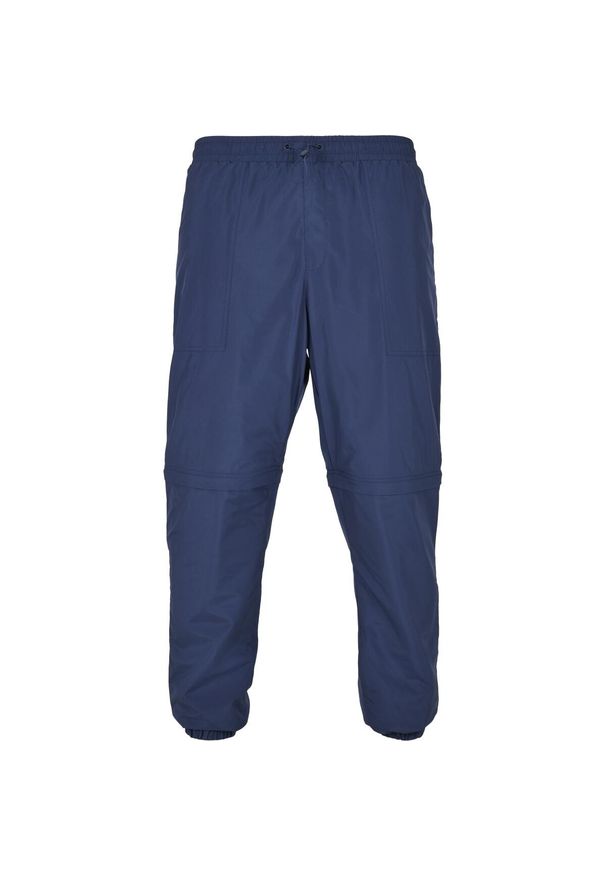 Spodnie Urban Classics zip away track. Kolor: niebieski