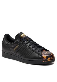 Adidas - adidas Buty Superstar W GY1031 Czarny. Kolor: czarny. Materiał: skóra