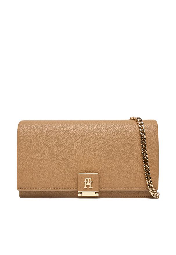 TOMMY HILFIGER - Torebka Tommy Hilfiger. Kolor: beżowy
