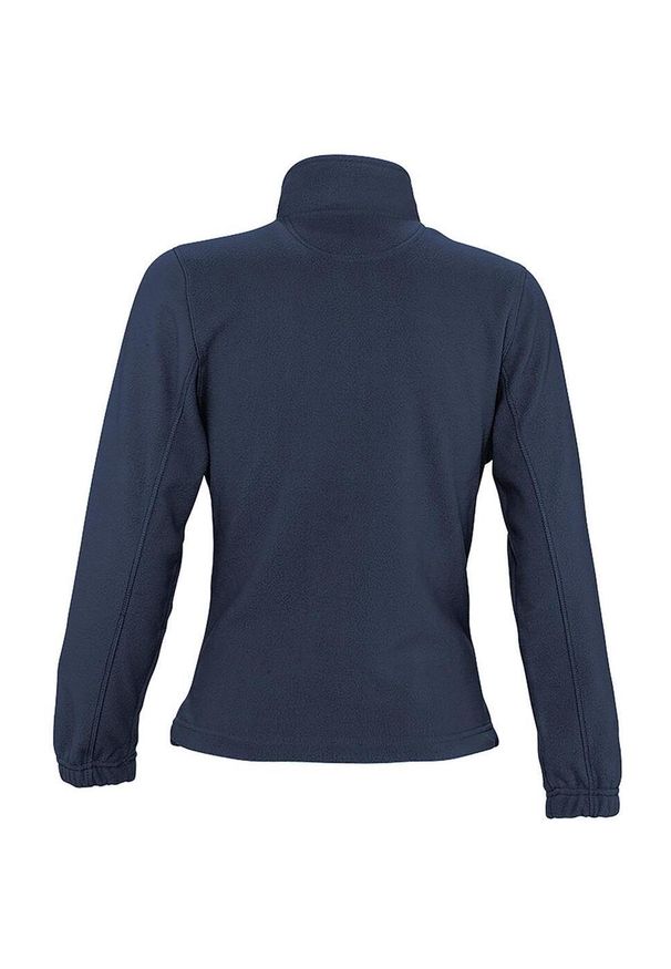 SOL'S - Damski Polar North Bluza Polarowa Na Zamek. Kolor: niebieski. Materiał: polar. Sezon: zima. Styl: sportowy