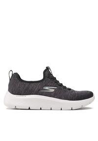 skechers - Skechers Sneakersy Go Walk Flex - Ultra 216484/BKW Szary. Kolor: szary. Materiał: materiał