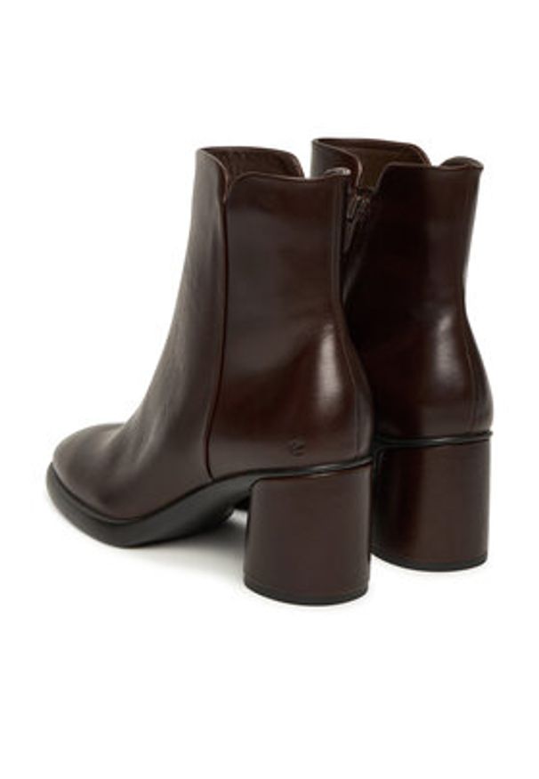 ecco - ECCO Botki 22261301667 Czarny. Kolor: czarny. Materiał: skóra