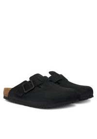 Birkenstock Klapki Boston Wire Buckle 1031585 Czarny. Kolor: czarny. Materiał: nubuk, skóra #2
