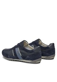 Geox Sneakersy U Wells A U82T5A 02211 C4002 Granatowy. Kolor: niebieski. Materiał: materiał #5