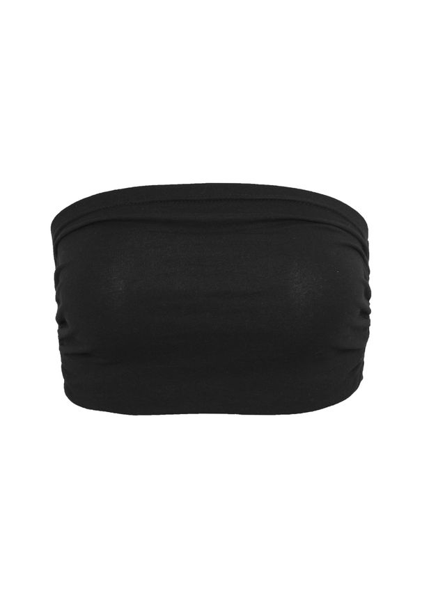 BUILD YOUR BRAND - Top Bandeau Dla Kobiet. Kolor: czarny