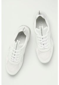 EA7 Emporio Armani - Buty. Nosek buta: okrągły. Zapięcie: sznurówki. Kolor: biały. Materiał: guma