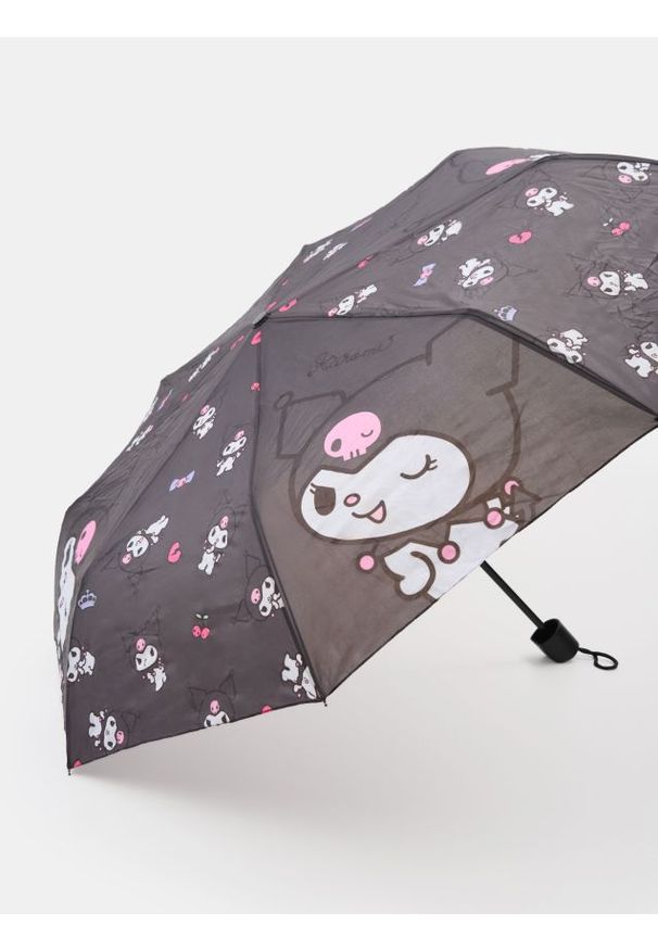 Sinsay - Parasol Kuromi - czarny. Kolor: czarny