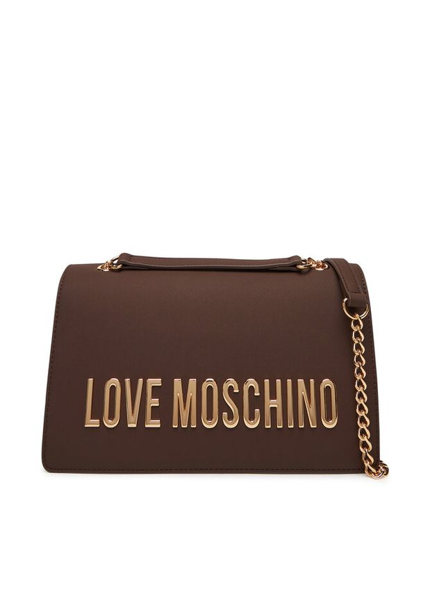 Love Moschino - Torebka LOVE MOSCHINO. Kolor: brązowy