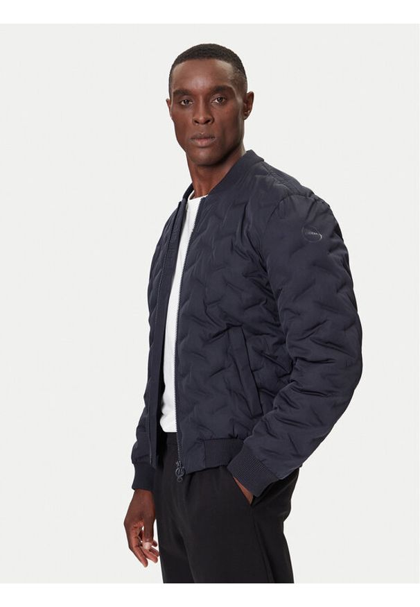 Geox Kurtka przejściowa M Spherica M5628R T3271 F1624 Granatowy Regular Fit. Kolor: niebieski. Materiał: syntetyk