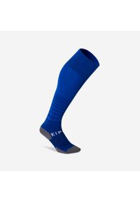 KIPSTA - Skarpety do piłki nożnej Kipsta Viralto Club. Kolor: niebieski. Materiał: bawełna, elastan, poliamid #1