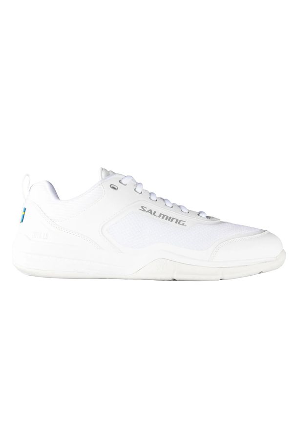 SALMING - Buty halowe Salming Viper 1.0. Kolor: biały, szary, wielokolorowy. Sport: piłka ręczna