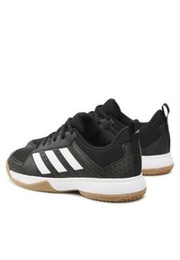 Adidas - adidas Buty halowe Ligra 7 Kids FZ4681 Czarny. Kolor: czarny. Materiał: materiał