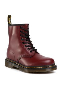 Dr. Martens Glany 1460 Smooth 11822600 Bordowy. Kolor: czerwony. Materiał: skóra