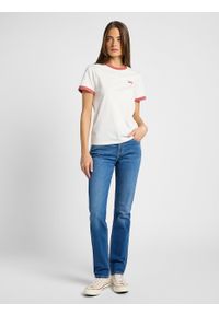 Lee - LEE DAMSKIE SPODNIE JEANSOWE LEE MARION STRAIGHT MID STOP 112355267