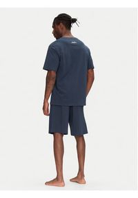 Jack & Jones - Jack&Jones Piżama Omaha 12276880 Granatowy Standard Fit. Kolor: niebieski. Materiał: syntetyk