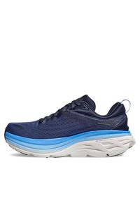 HOKA - Hoka Buty Bondi 8 1123202 Granatowy. Kolor: niebieski. Materiał: materiał