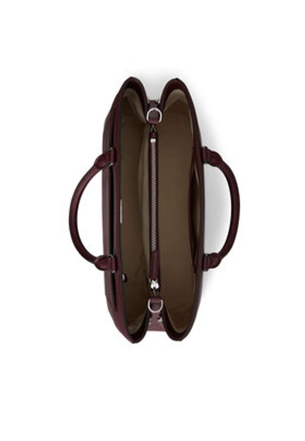 Lauren Ralph Lauren - LAUREN RALPH LAUREN Torebka 431898556043 Bordowy. Kolor: czerwony. Materiał: skórzane
