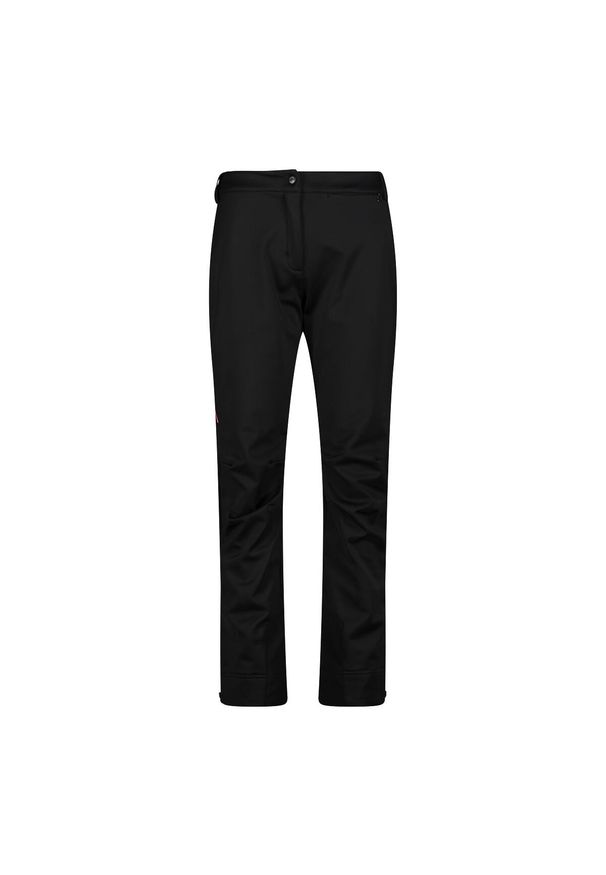 Spodnie damskie turystyczne CMP 34A2416. Kolor: czarny. Materiał: softshell. Sport: turystyka piesza