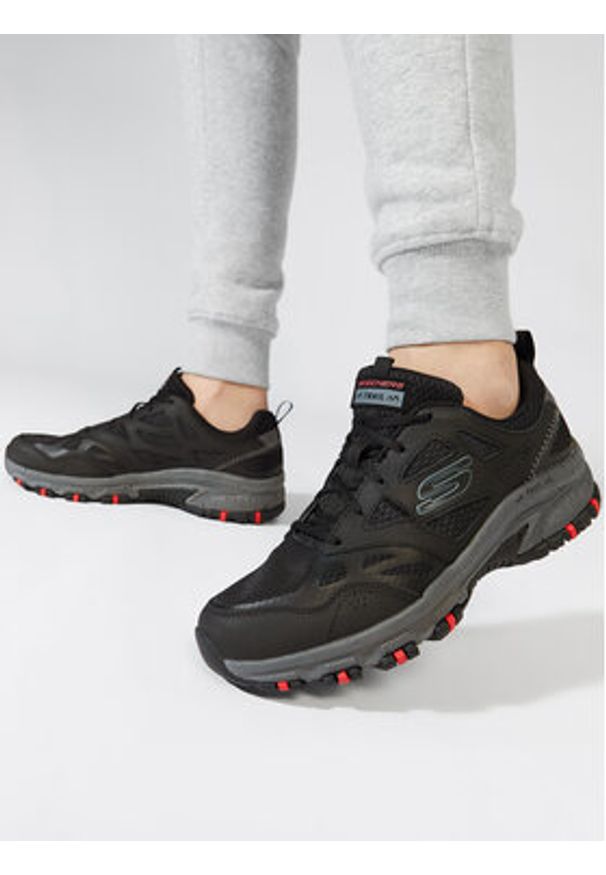 skechers - Skechers Trekkingi Hillcrest 237265/BKCC Czarny. Kolor: czarny. Materiał: materiał. Sport: turystyka piesza
