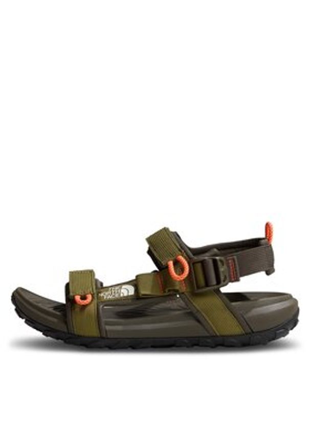 The North Face Sandały M Explore Camp Sandal NF0A8A8XV2I1 Khaki. Kolor: brązowy. Materiał: materiał